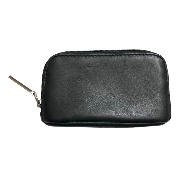 Hobo Black Zipper Coin Or Makeup Pouch Bag
